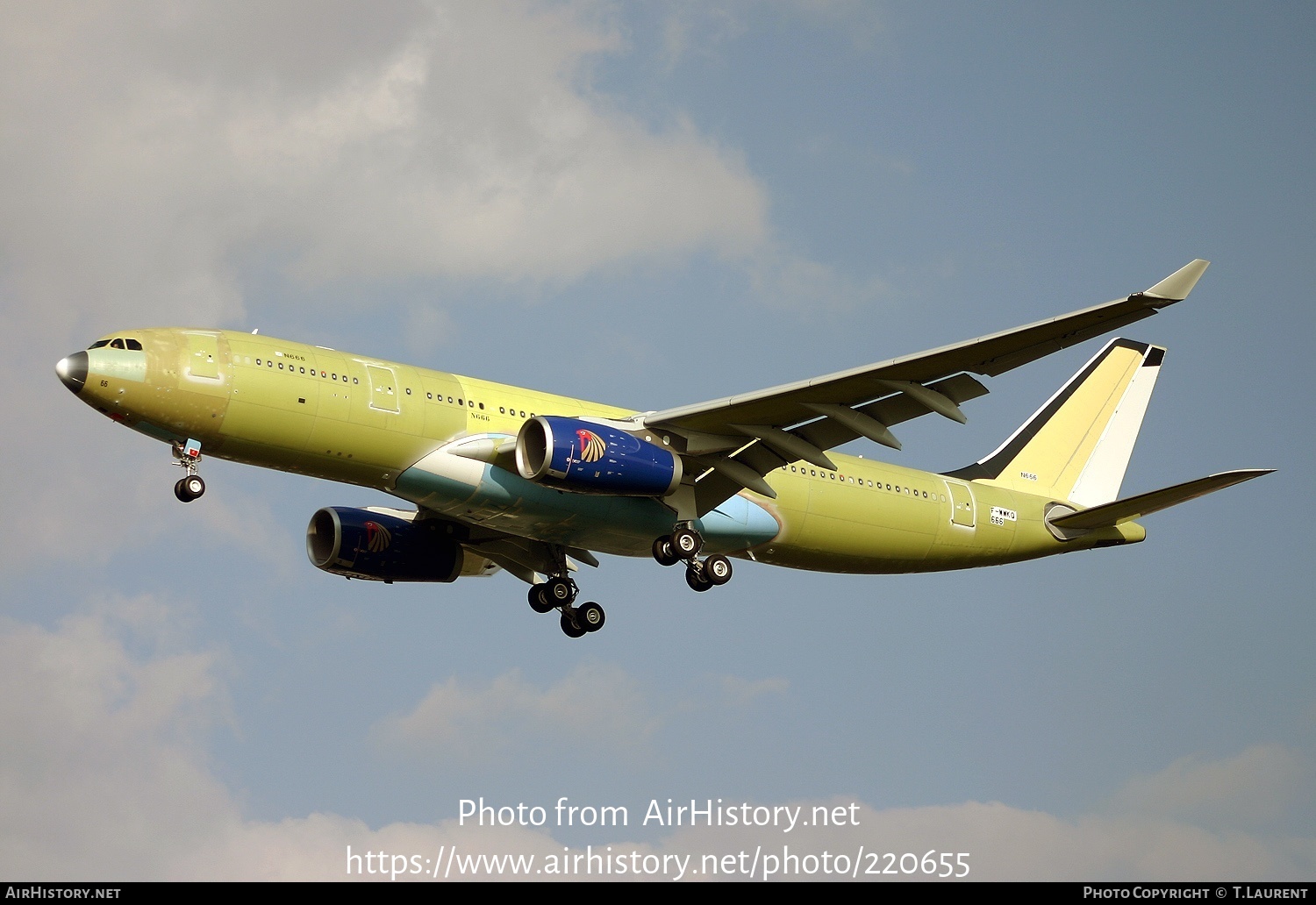 Aircraft Photo of F-WWKQ | Airbus A330-243 | EgyptAir | AirHistory.net #220655