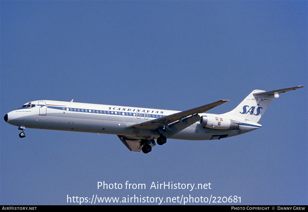 Aircraft Photo of OY-KGL | McDonnell Douglas DC-9-41 | Scandinavian Airlines - SAS | AirHistory.net #220681