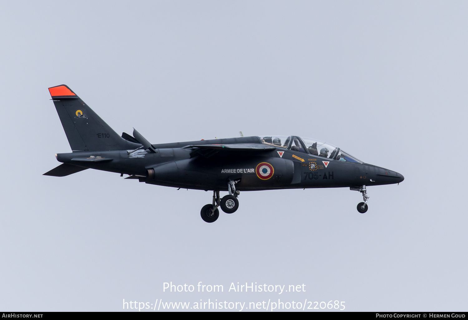 Aircraft Photo of E110 | Dassault-Dornier Alpha Jet E | France - Air Force | AirHistory.net #220685