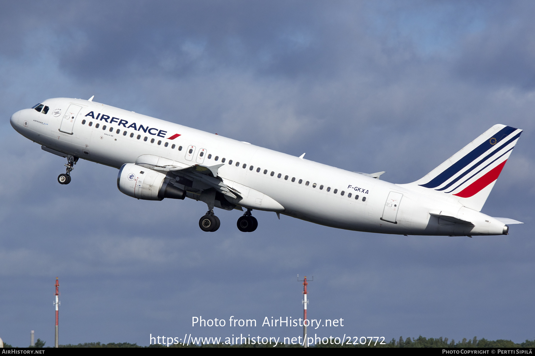 Aircraft Photo of F-GKXA | Airbus A320-211 | Air France | AirHistory.net #220772