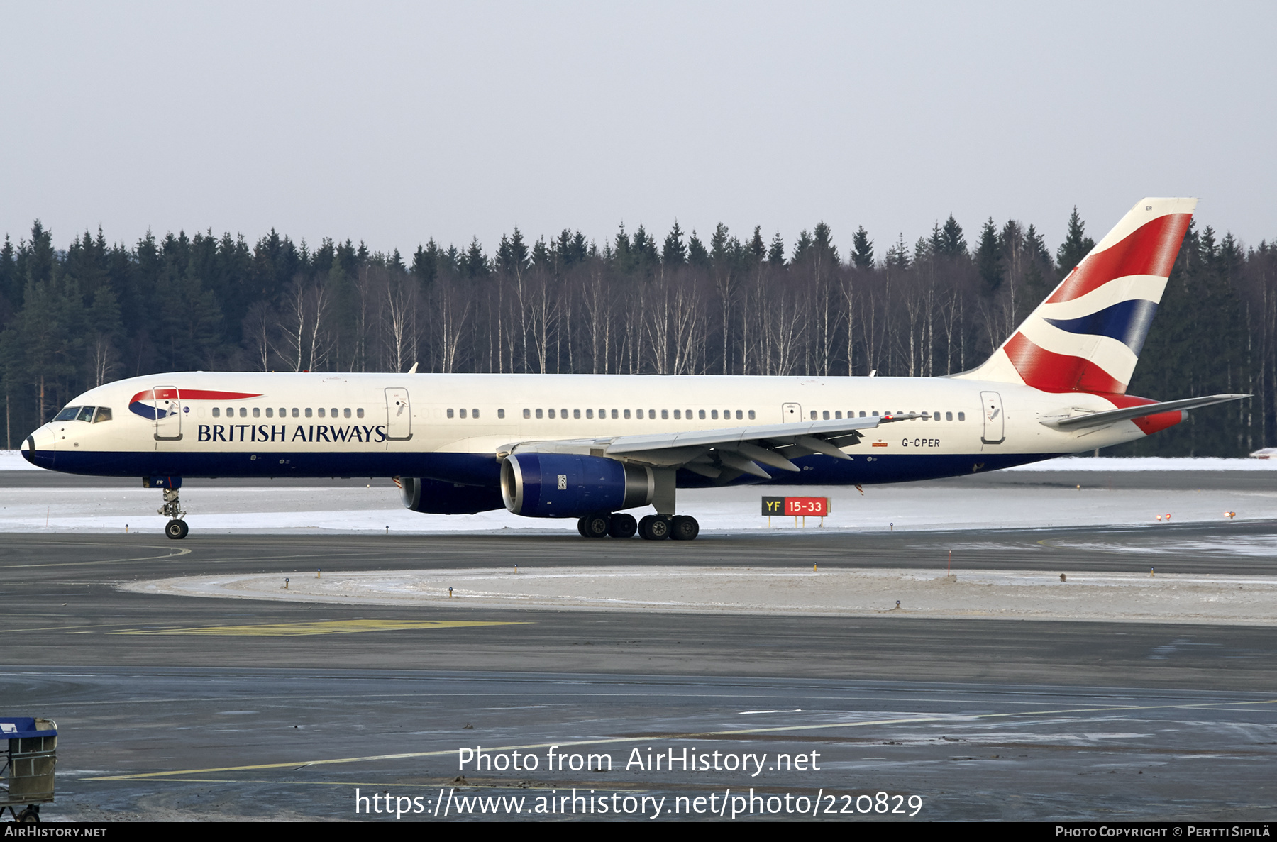 Aircraft Photo of G-CPER | Boeing 757-236 | British Airways | AirHistory.net #220829