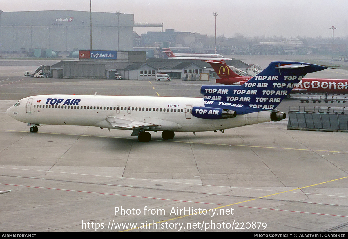 Aircraft Photo of TC-IYC | Boeing 727-2F2/Adv | Top Air | AirHistory.net #220879