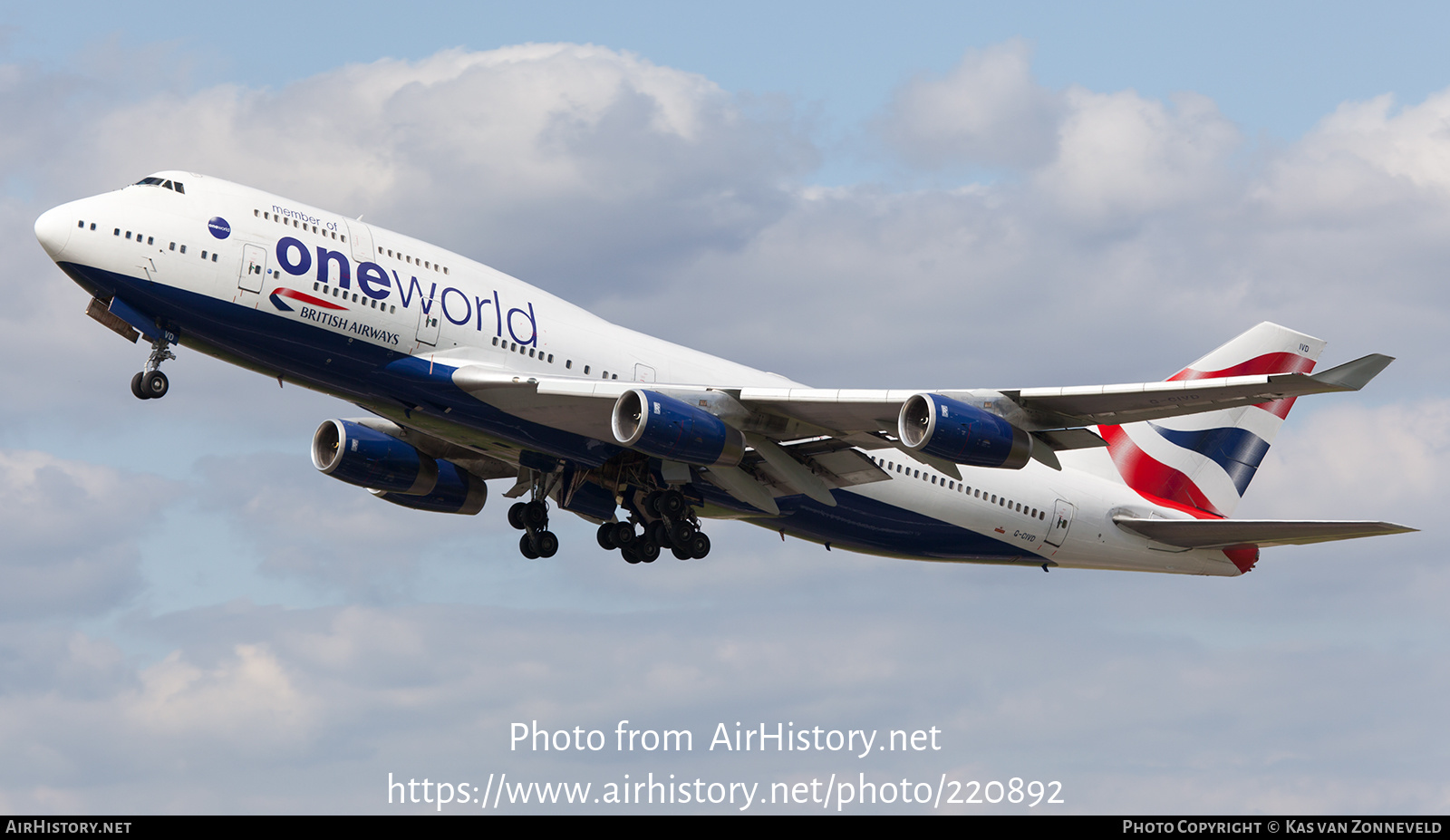 Aircraft Photo of G-CIVD | Boeing 747-436 | British Airways | AirHistory.net #220892