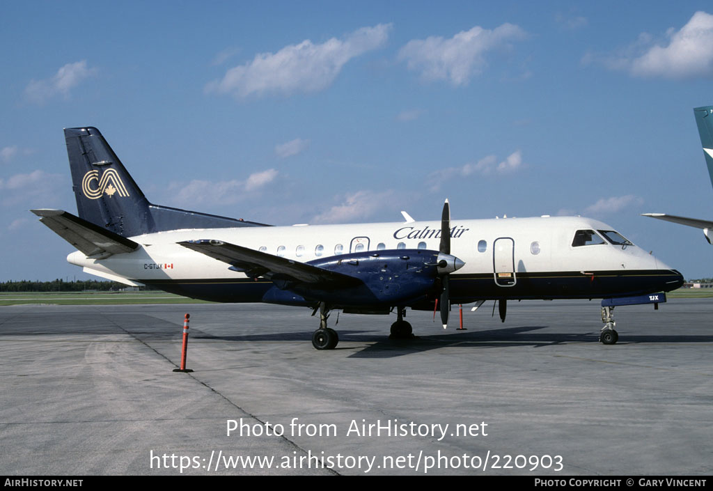 Aircraft Photo of C-GTJX | Saab 340B | Calm Air | AirHistory.net #220903