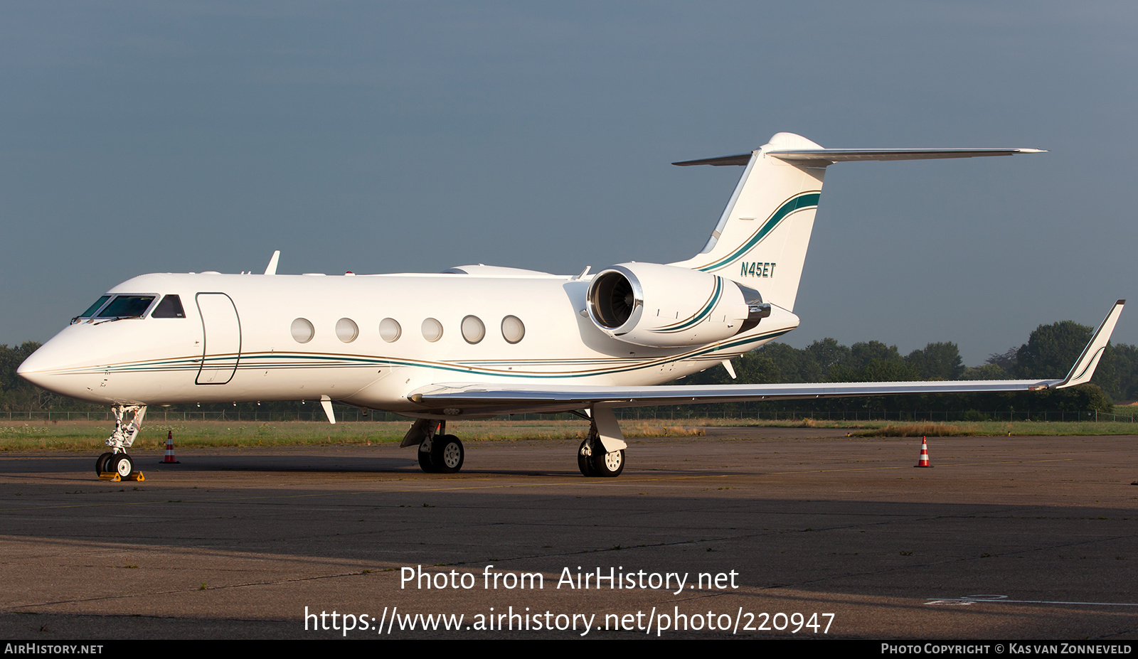 Aircraft Photo of N45ET | Gulfstream Aerospace G-IV Gulfstream IV-SP | AirHistory.net #220947