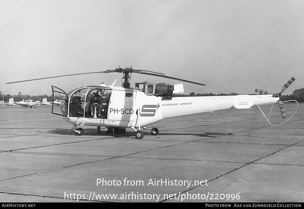 Aircraft Photo of PH-SCD | Aerospatiale SA-316B Alouette III ...