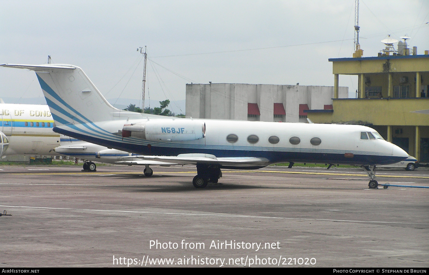 Aircraft Photo of N58JF | Grumman American G-1159 Gulfstream II | AirHistory.net #221020