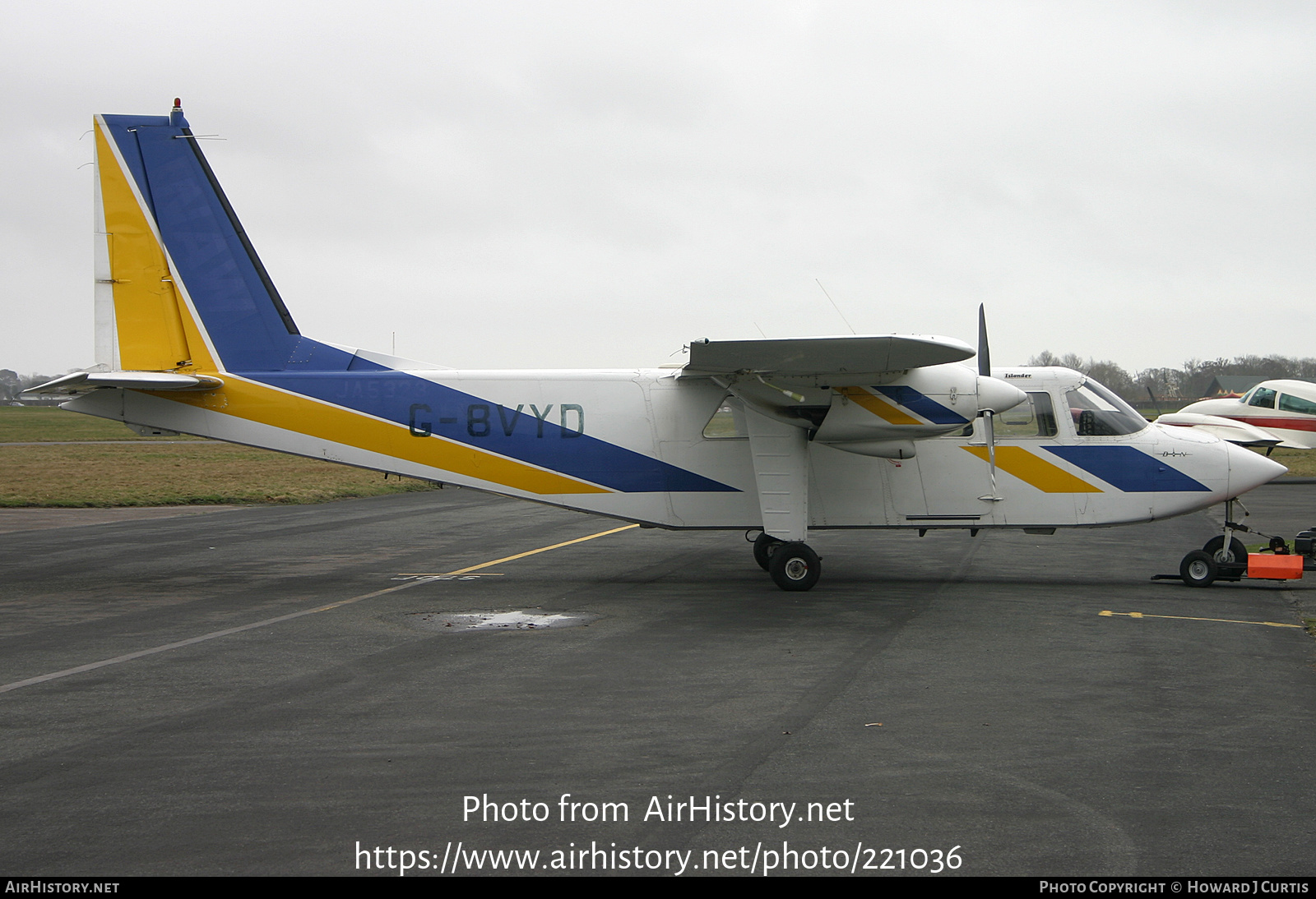 Aircraft Photo of G-BVYD | Britten-Norman BN-2B-20 Islander | AirHistory.net #221036