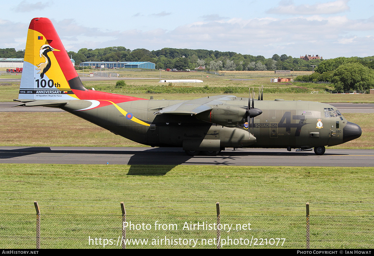 Aircraft Photo of ZH880 | Lockheed Martin C-130J Hercules C5 | UK - Air Force | AirHistory.net #221077