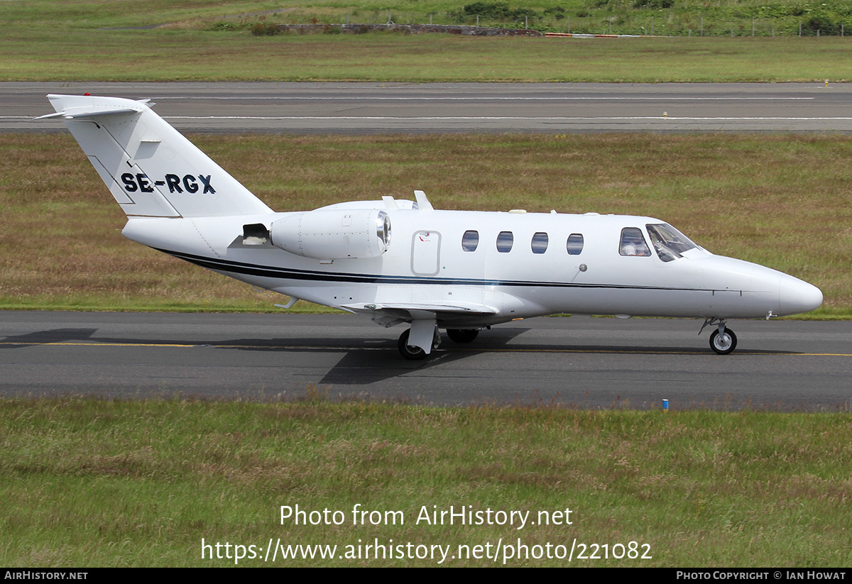 Aircraft Photo of SE-RGX | Cessna 525 CitationJet CJ1 | AirHistory.net #221082