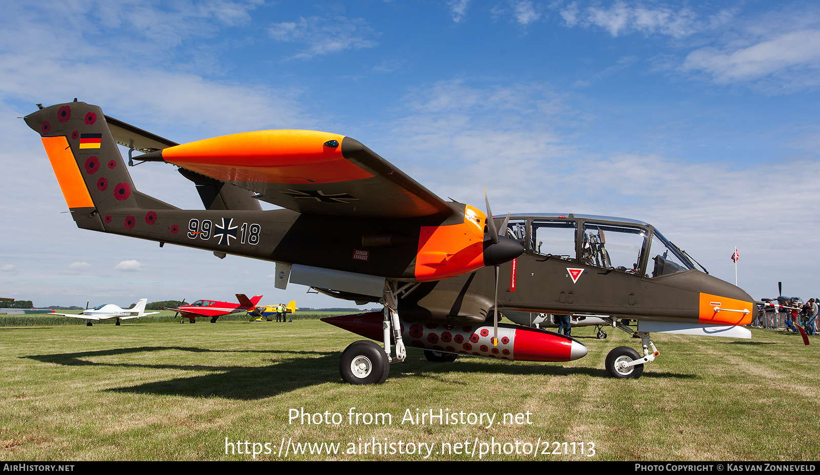 Aircraft Photo of G-ONAA / 9918 | North American Rockwell OV-10B Bronco | Germany - Air Force | AirHistory.net #221113