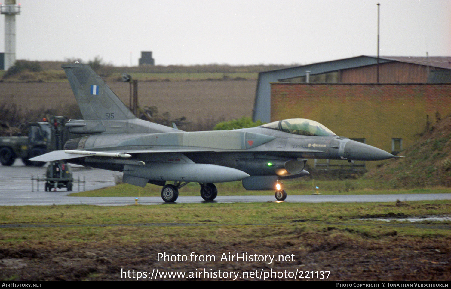 Aircraft Photo of 515 | Lockheed Martin F-16C Fighting Falcon | Greece - Air Force | AirHistory.net #221137