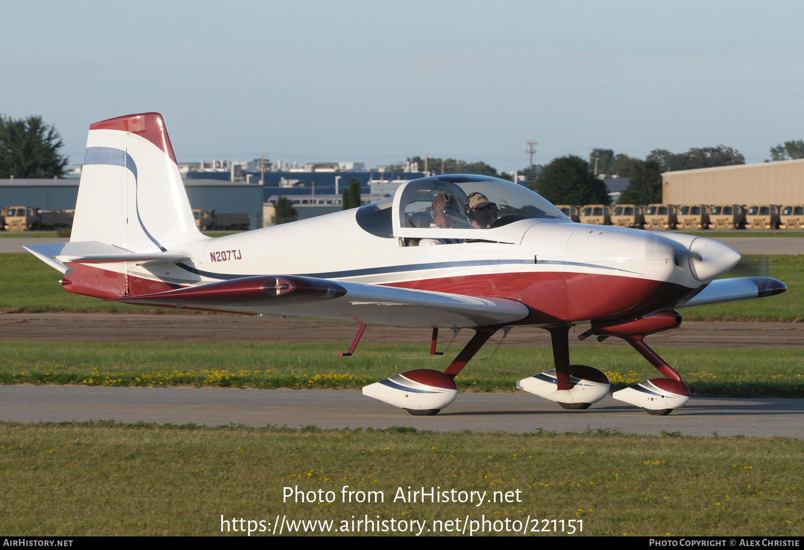 Aircraft Photo of N207TJ | Van's RV-7A | AirHistory.net #221151