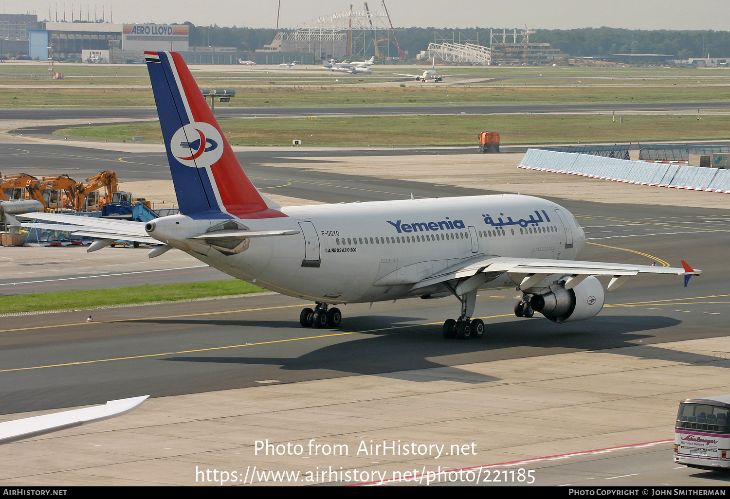 Aircraft Photo of F-OGYO | Airbus A310-324 | Yemenia - Yemen Airways | AirHistory.net #221185