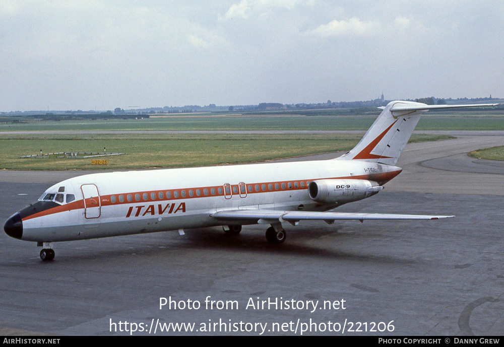 Aircraft Photo of I-TIGE | Douglas DC-9-15 | Itavia | AirHistory.net #221206