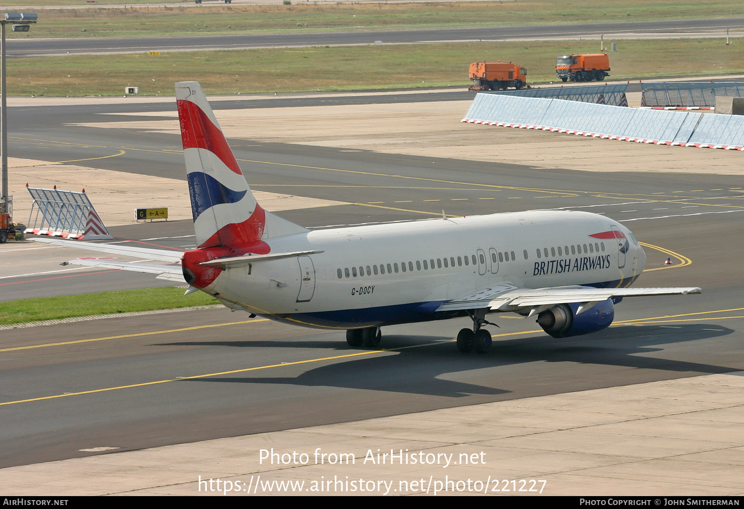 Aircraft Photo of G-DOCY | Boeing 737-436 | British Airways | AirHistory.net #221227