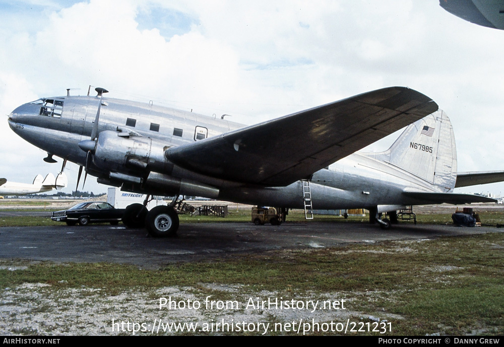 Aircraft Photo of N67985 | Curtiss C-46F Commando | AirHistory.net #221231