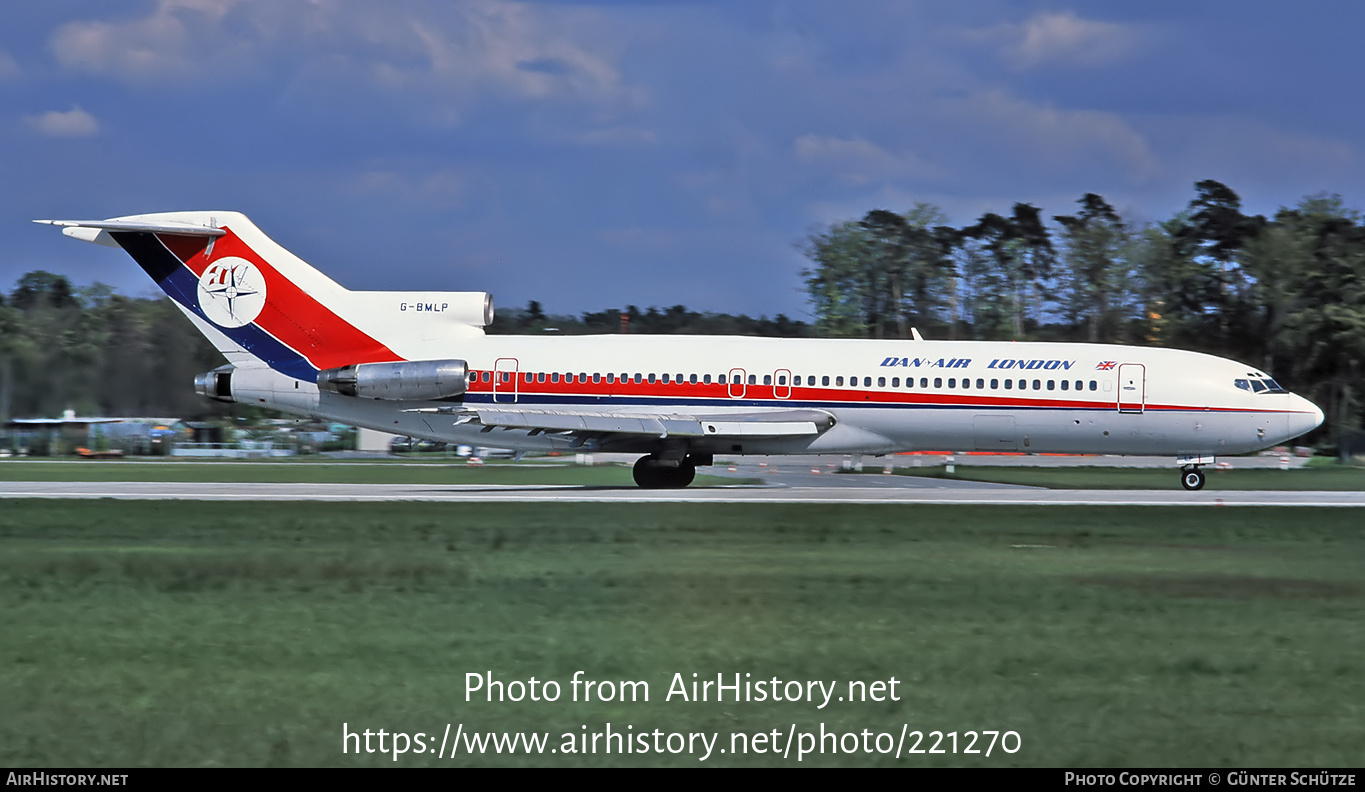 Aircraft Photo of G-BMLP | Boeing 727-264 | Dan-Air London | AirHistory.net #221270