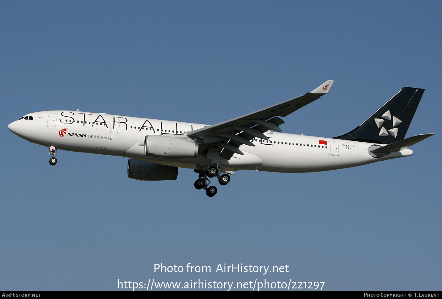 Aircraft Photo of F-WWYP | Airbus A330-243 | Air China | AirHistory.net #221297