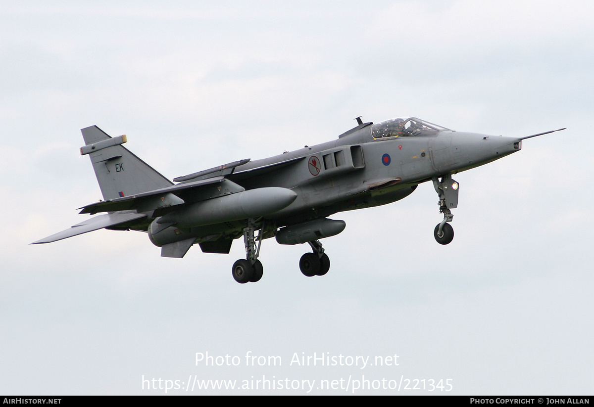 Aircraft Photo of XX752 | Sepecat Jaguar GR3A | UK - Air Force | AirHistory.net #221345