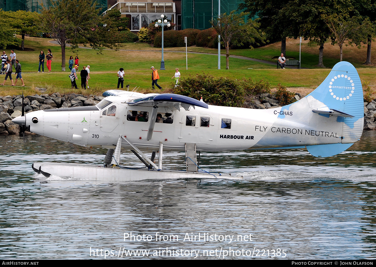 Aircraft Photo of C-GHAS | Vazar DHC-3T Turbine Otter | Harbour Air | AirHistory.net #221385