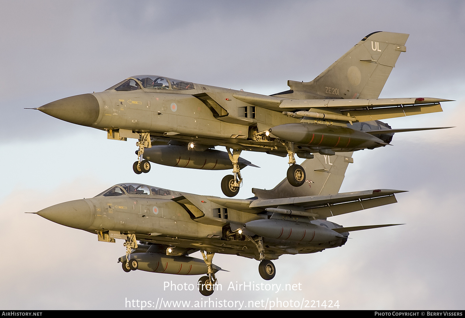 Aircraft Photo of ZE201 | Panavia Tornado F3 | UK - Air Force | AirHistory.net #221424