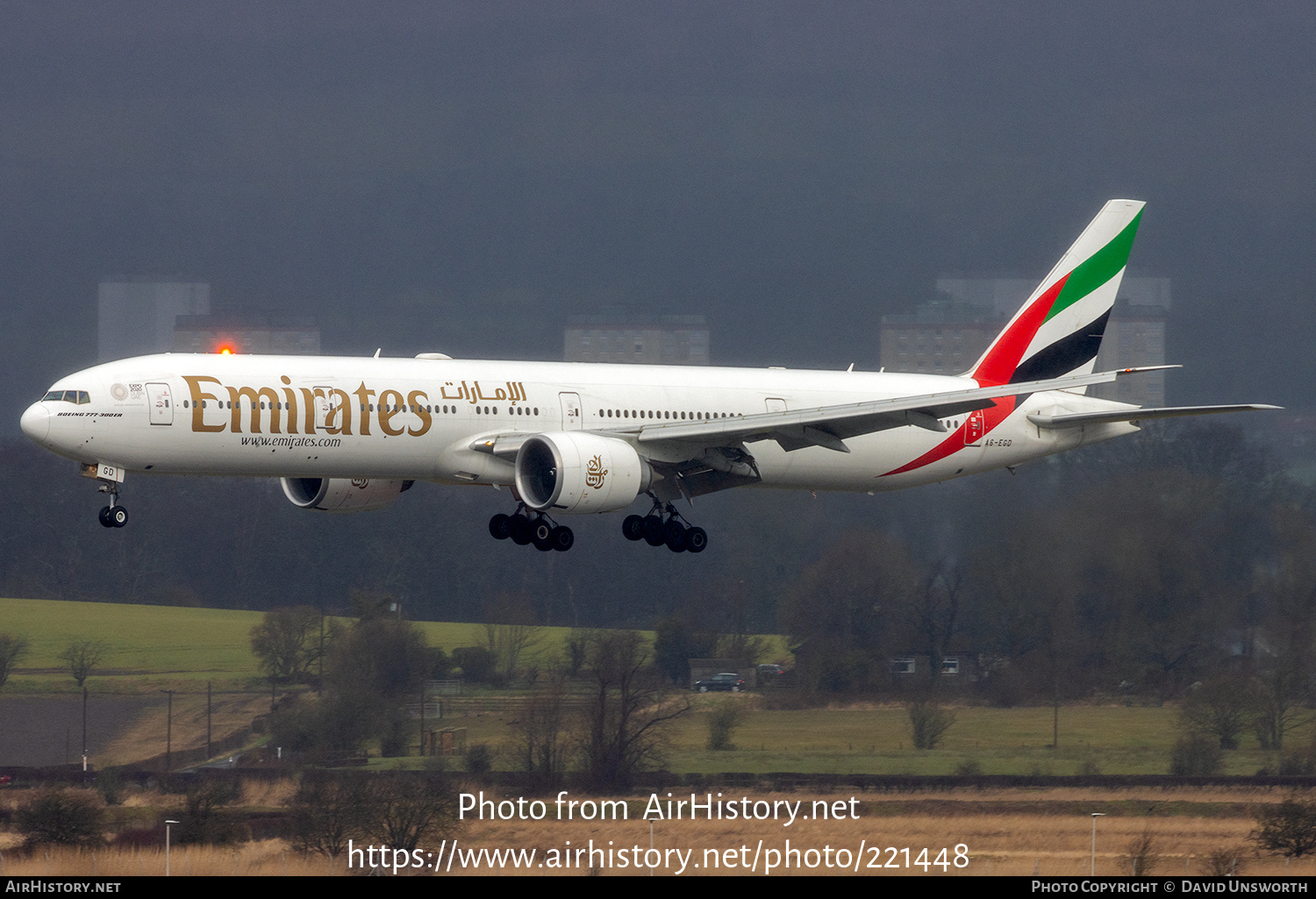 Aircraft Photo of A6-EGD | Boeing 777-31H/ER | Emirates | AirHistory.net #221448