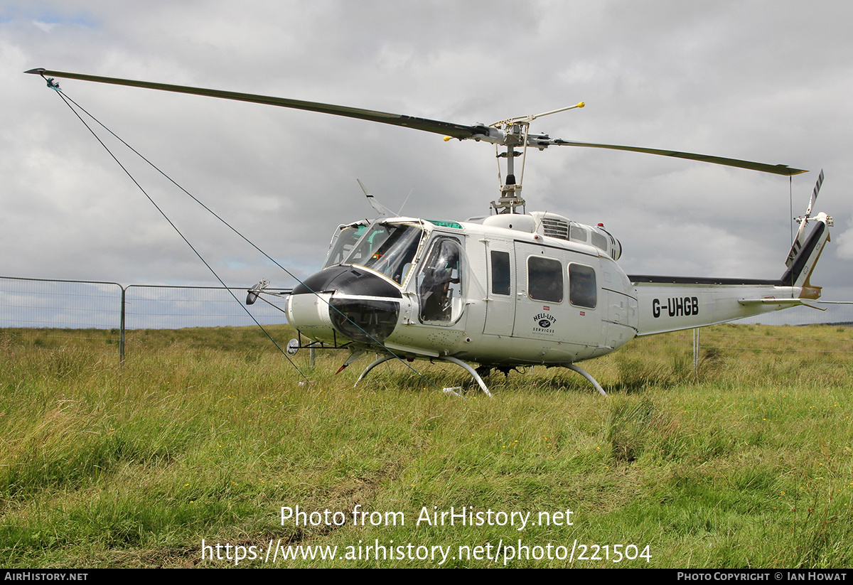 Aircraft Photo of G-UHGB | Bell 205A-1 | Heli-Lift Services | AirHistory.net #221504