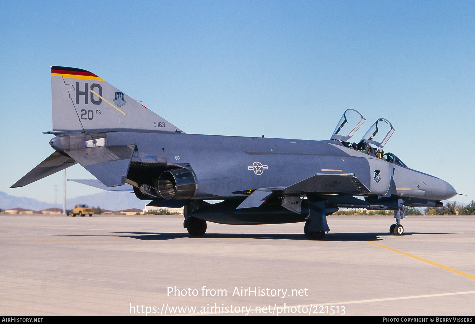 Aircraft Photo of 72-1163 / AF72-163 | McDonnell Douglas F-4F Phantom II | USA - Air Force | AirHistory.net #221513