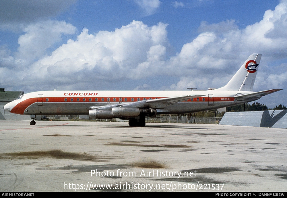 Aircraft Photo of N8207U | Douglas DC-8-31(F) | Concord International Airlines | AirHistory.net #221537