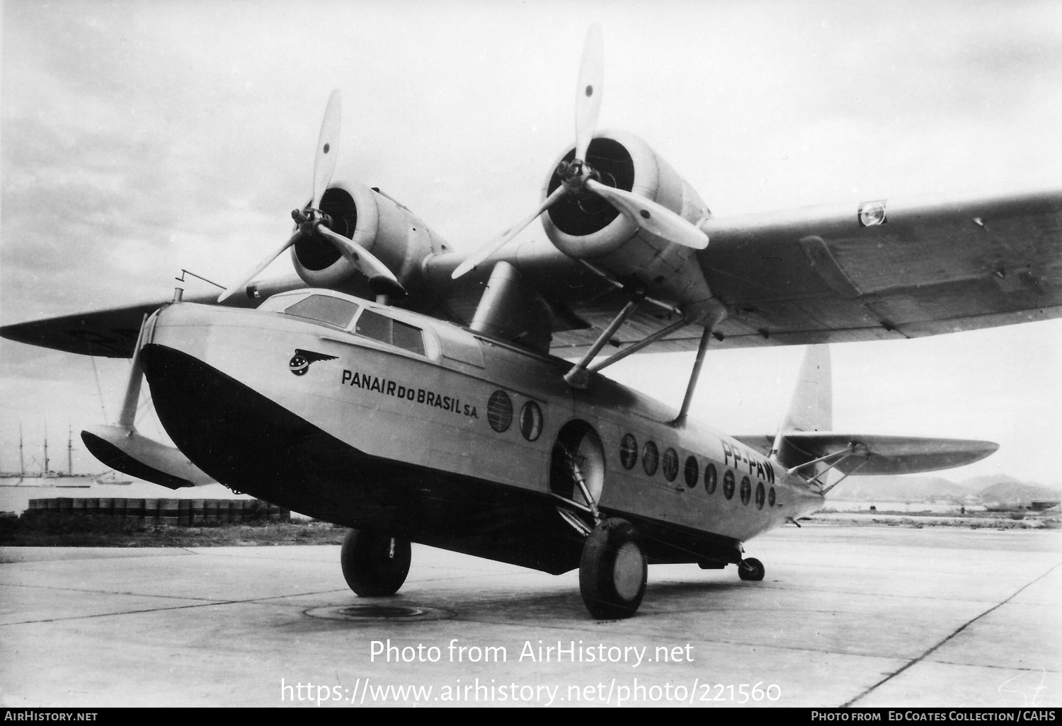 Aircraft Photo of PP-PAW | Sikorsky S-43 | Panair do Brasil | AirHistory.net #221560