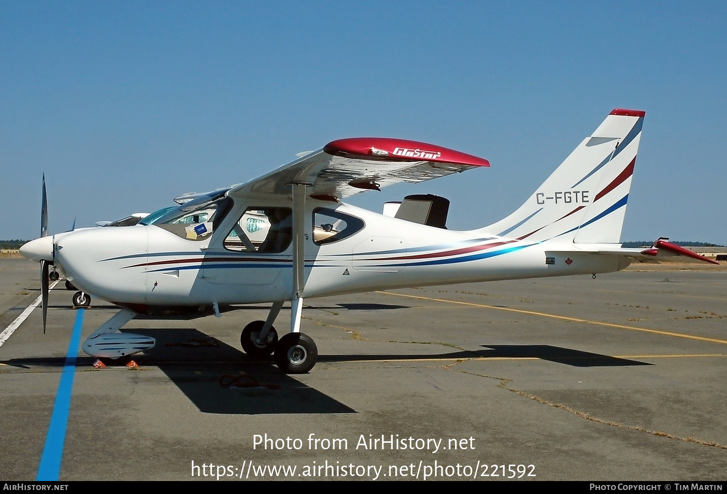 Aircraft Photo of C-FGTE | Glasair GlaStar | AirHistory.net #221592