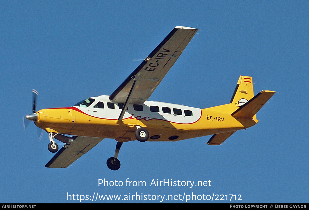 Aircraft Photo of EC-IRV | Cessna 208B Grand Caravan | ICC - Institut Cartogràfic de Catalunya | AirHistory.net #221712