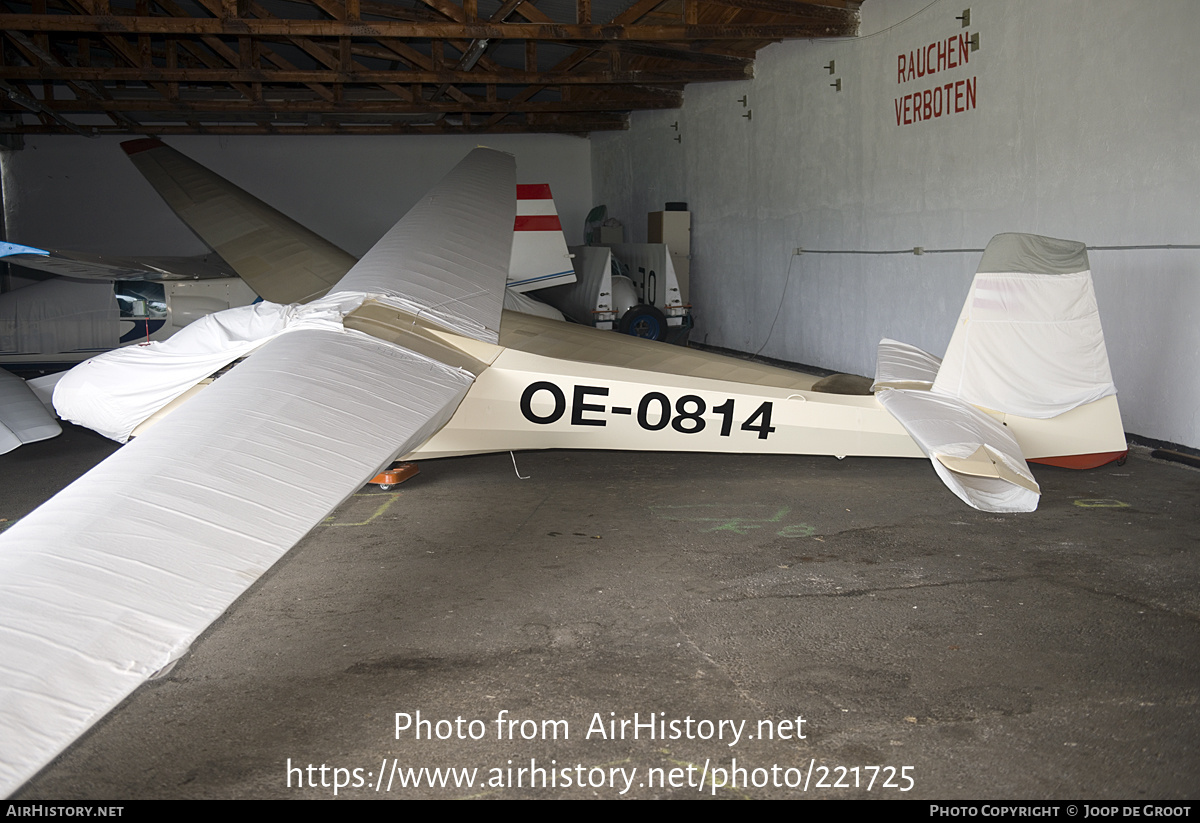 Aircraft Photo of OE-0814 | Schleicher K-8B | AirHistory.net #221725