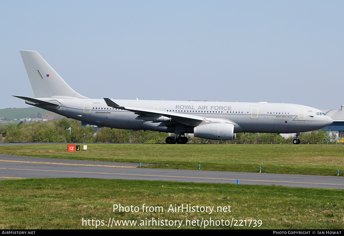 Aircraft Photo of ZZ337 | Airbus A330 Voyager KC3 (A330-243MRTT) | UK - Air Force | AirHistory.net #221739