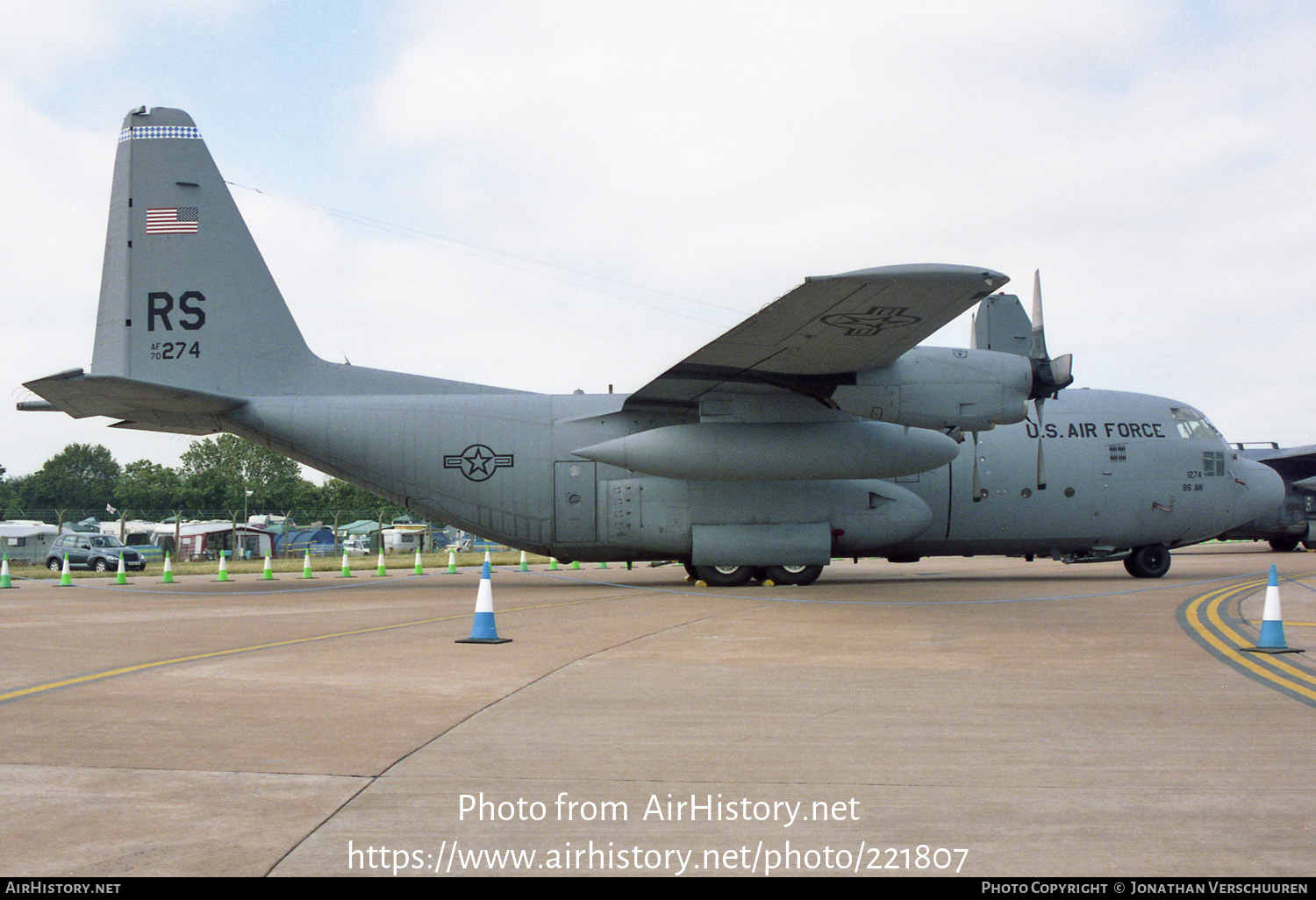 Aircraft Photo of 70-1274 / AF70-274 | Lockheed C-130E Hercules (L-382) | USA - Air Force | AirHistory.net #221807