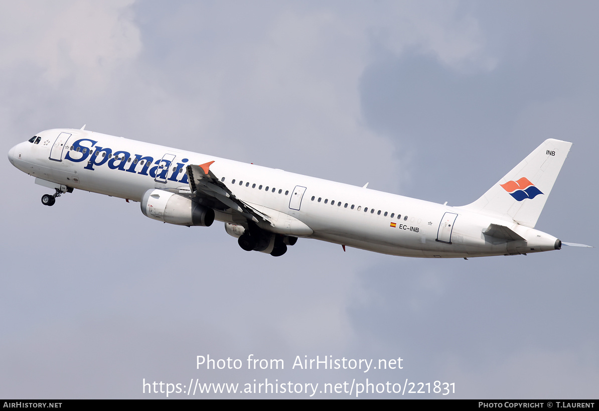 Aircraft Photo of EC-INB | Airbus A321-231 | Spanair | AirHistory.net #221831