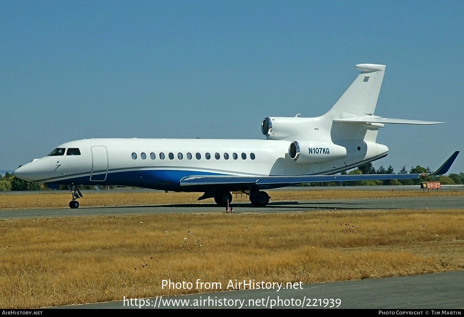 Aircraft Photo of N107KG | Dassault Falcon 7X | AirHistory.net #221939