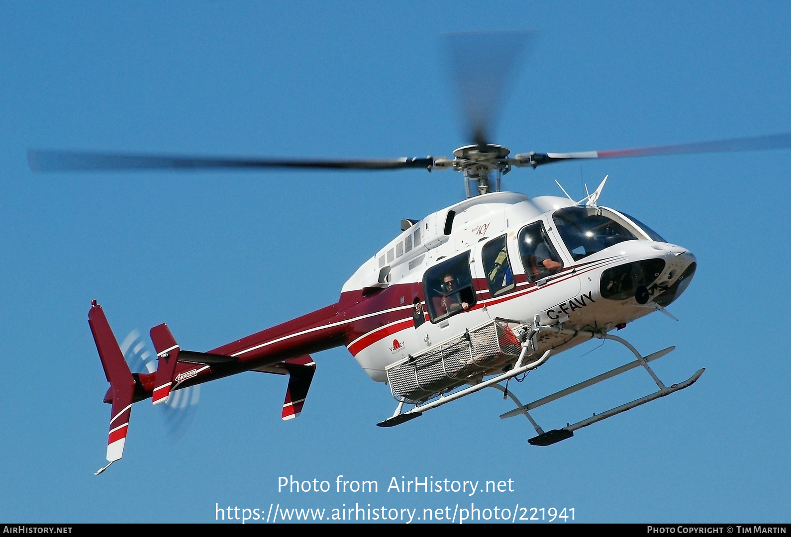 Aircraft Photo of C-FAVY | Bell 407 | Valley Helicopters | AirHistory.net #221941