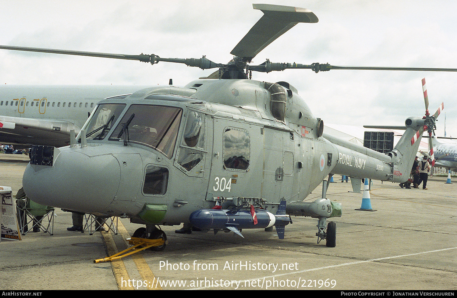 Aircraft Photo of XZ693 | Westland WG-13 Lynx HAS3S | UK - Navy | AirHistory.net #221969