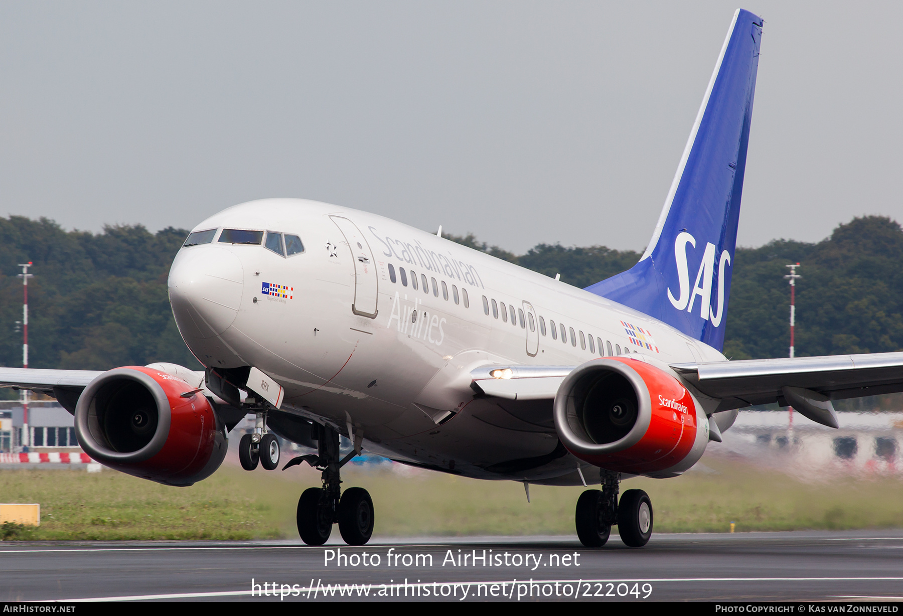 Aircraft Photo of LN-RRX | Boeing 737-683 | Scandinavian Airlines - SAS | AirHistory.net #222049