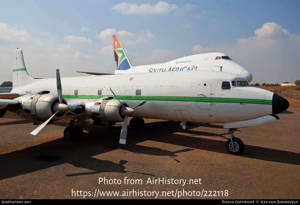 Aircraft Photo of 9Q-CGZ | Douglas C-118A Liftmaster | AirHistory.net #222118