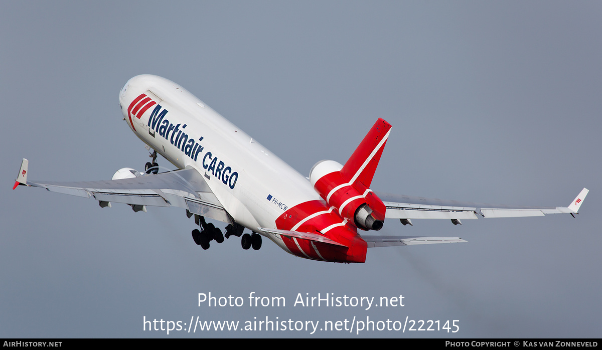 Aircraft Photo of PH-MCW | McDonnell Douglas MD-11F | Martinair Cargo | AirHistory.net #222145