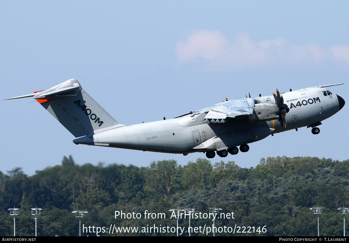 Aircraft Photo of EC-402 | Airbus A400M Atlas | Airbus | AirHistory.net #222146