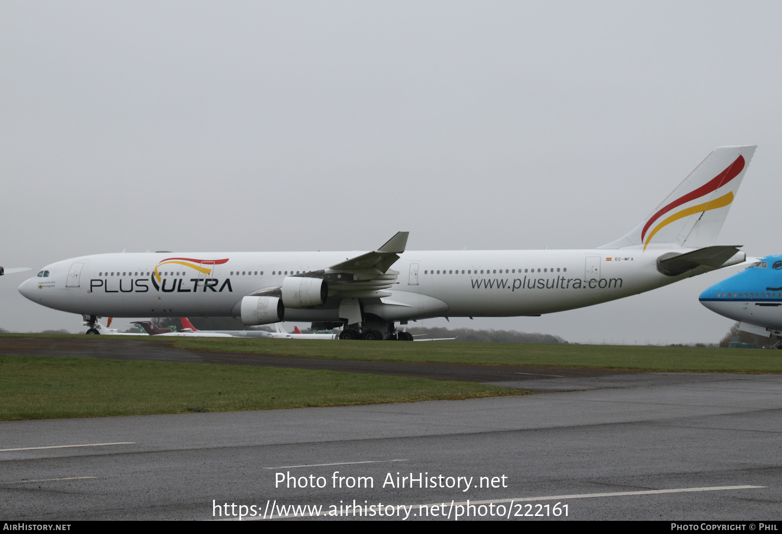 Aircraft Photo of EC-MFA | Airbus A340-313X | Plus Ultra Líneas Aéreas | AirHistory.net #222161