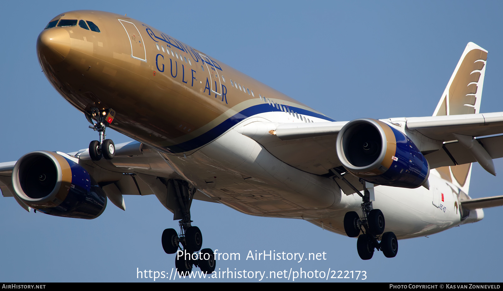 Aircraft Photo of A9C-KD | Airbus A330-243 | Gulf Air | AirHistory.net #222173