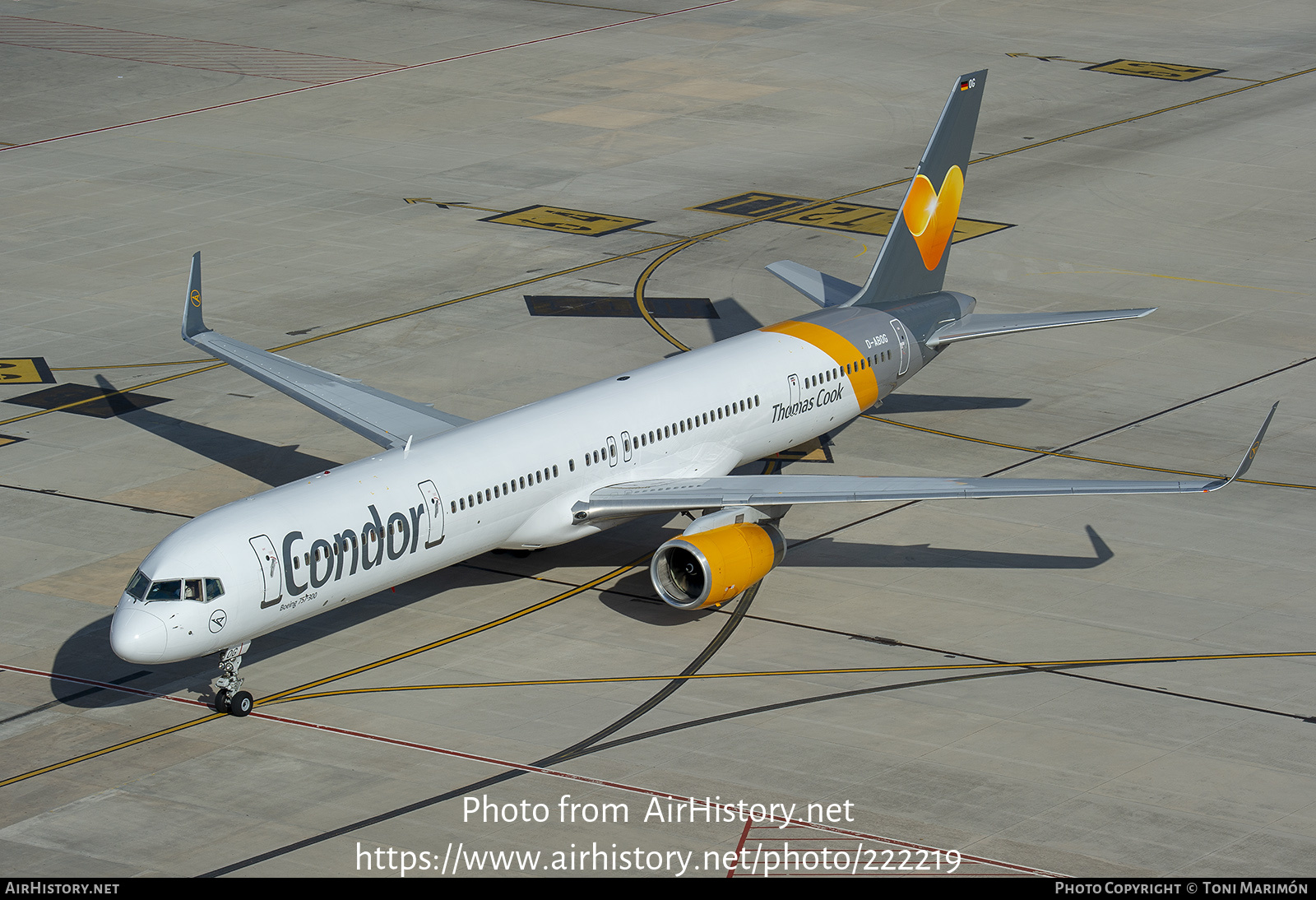 Aircraft Photo of D-ABOG | Boeing 757-330 | Condor Flugdienst | AirHistory.net #222219