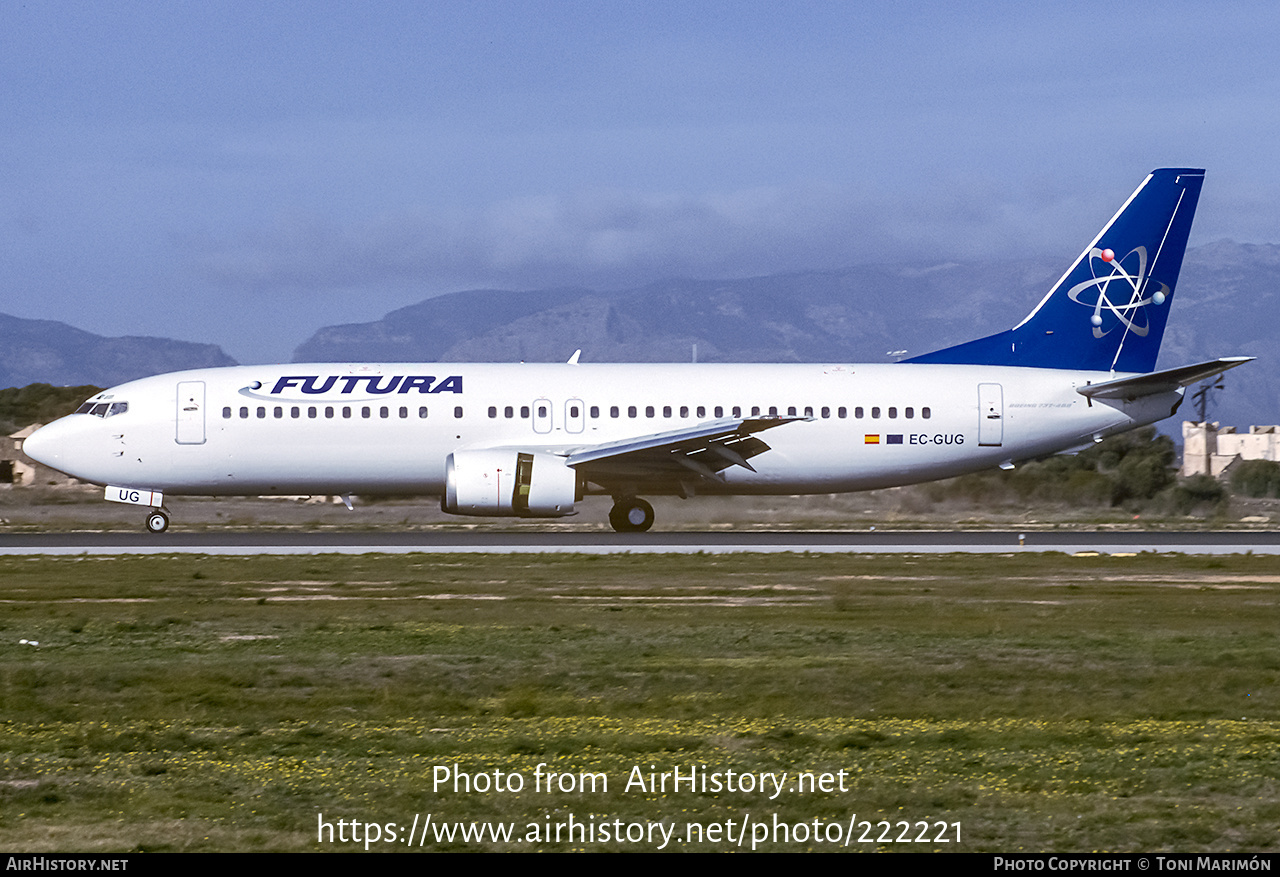 Aircraft Photo of EC-GUG | Boeing 737-4S3 | Futura International Airways | AirHistory.net #222221