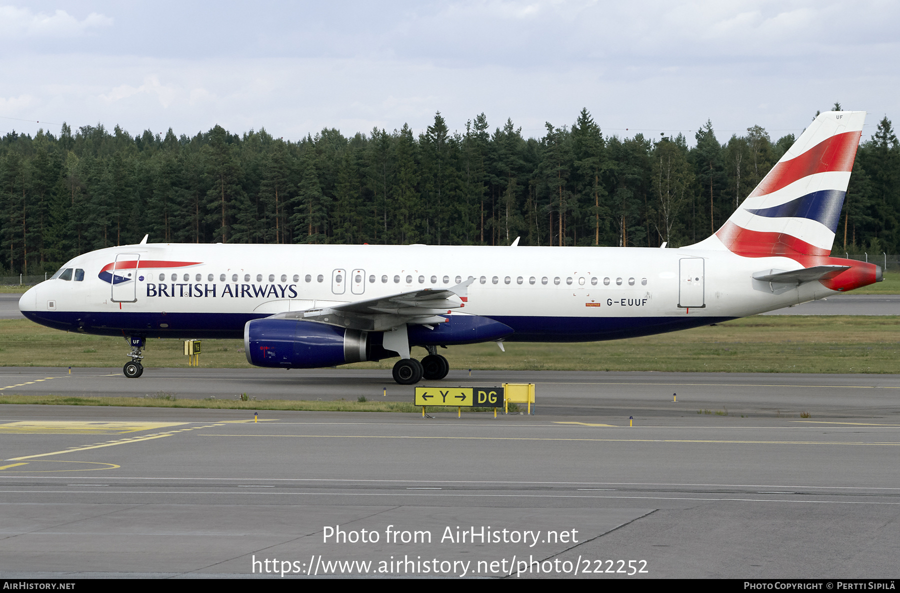 Aircraft Photo of G-EUUF | Airbus A320-232 | British Airways | AirHistory.net #222252