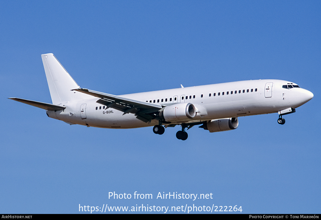 Aircraft Photo of G-BUHL | Boeing 737-4S3 | AirHistory.net #222264